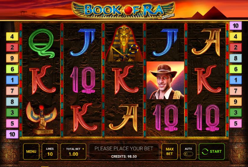 Book of Ra ist der beliebeste Spielautomat von Merkur