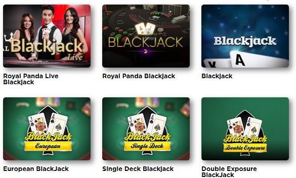 Blackjack online spielen im Royal Panda Casino