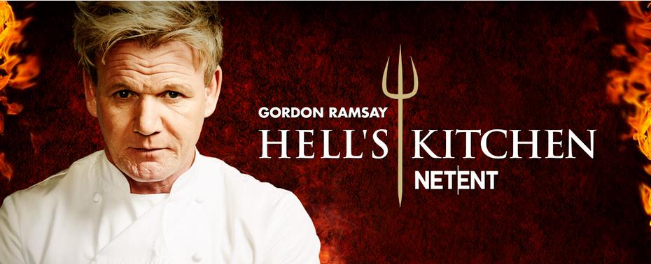 Gordon Ramsay im NetEnt Slot Hell's Kitchen