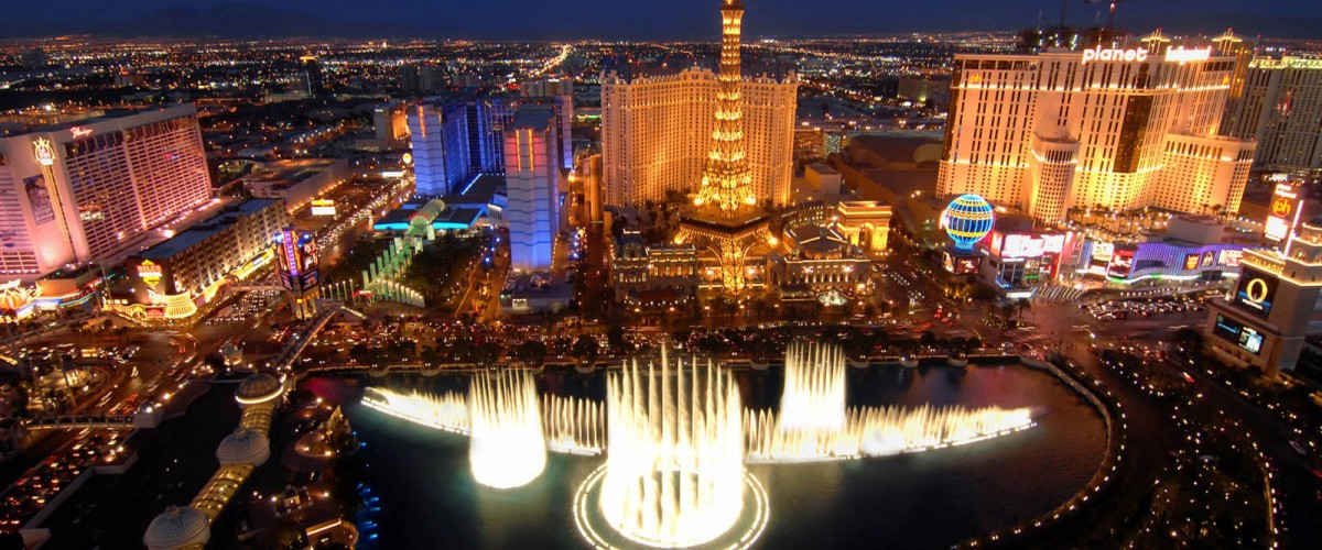 Arriving at the Strip