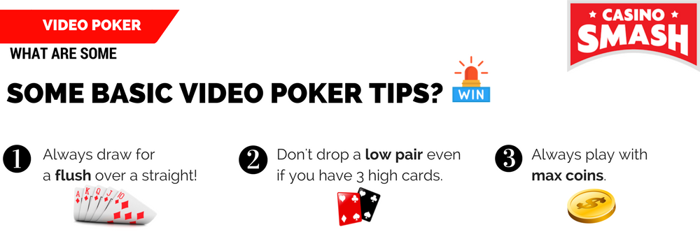 Basic Video Poker Tips