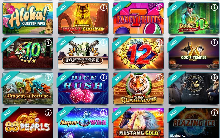 Das Spieleangebot des Karamba Casinos umfasst hunderte Casinospiele.