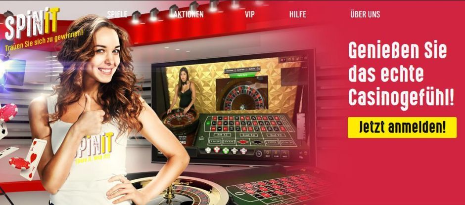Roulette Fans kommen im Spin It Live Casino voll auf ihre Kosten!