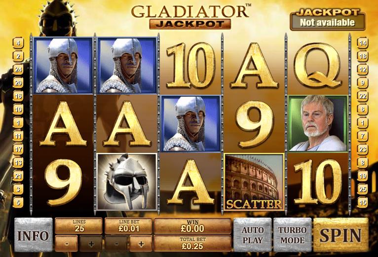 Der Gladiator Slot gehört zu den beliebtesten Playtech Spielautomaten