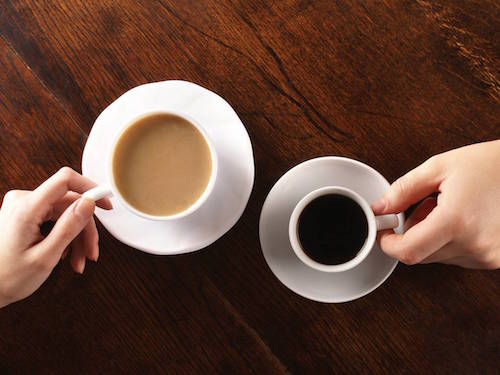 Tea and coffee