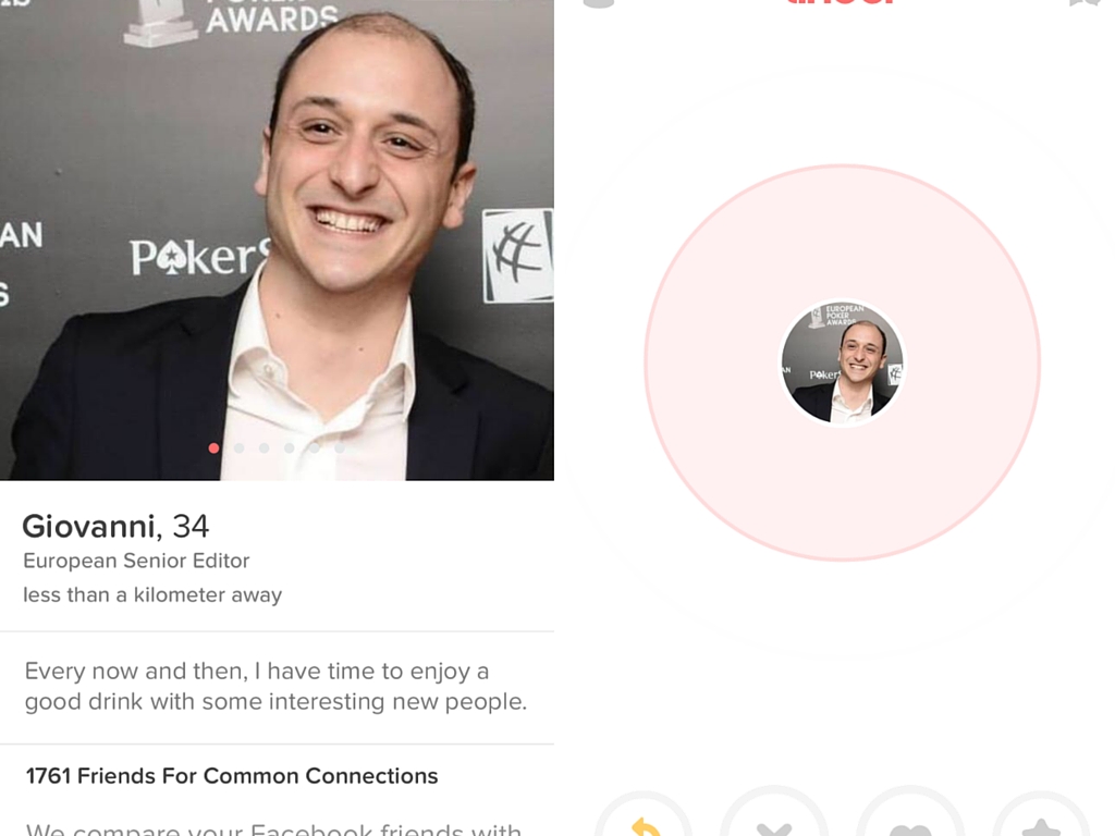 Look, Mom! I am on Tinder!