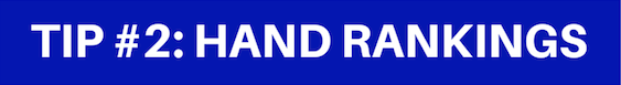 Video Poker hand rankings