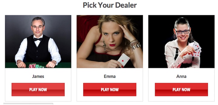 Live casino online roulette