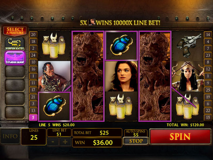 The Mummy Slot Machine