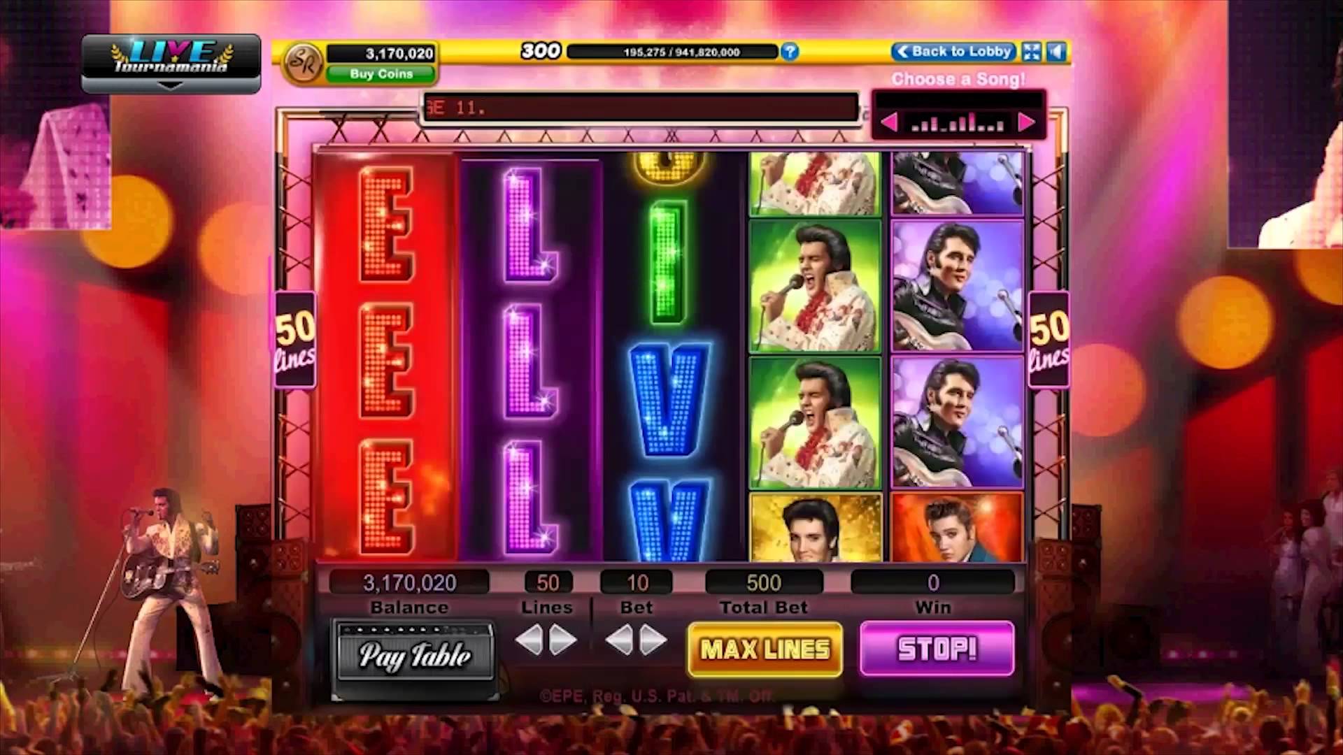 Free elvis slot machine