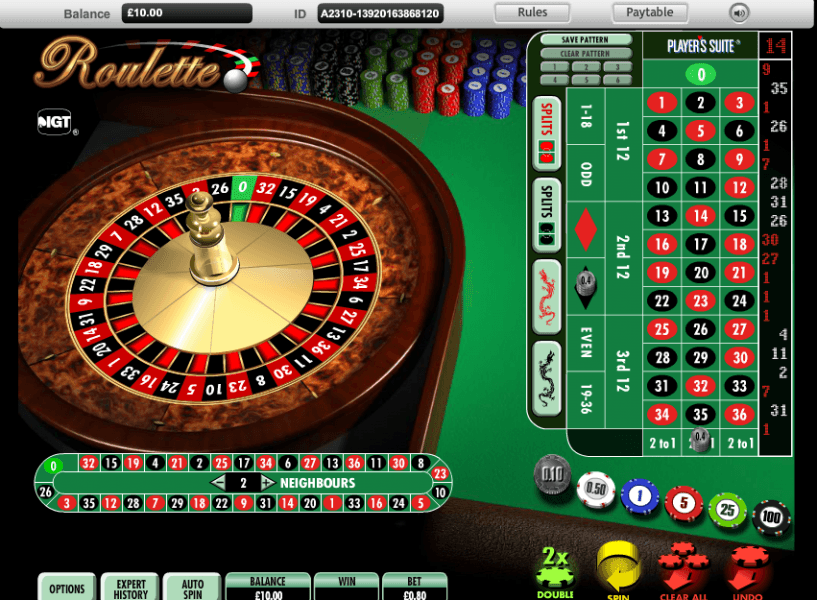 series 58 roulette