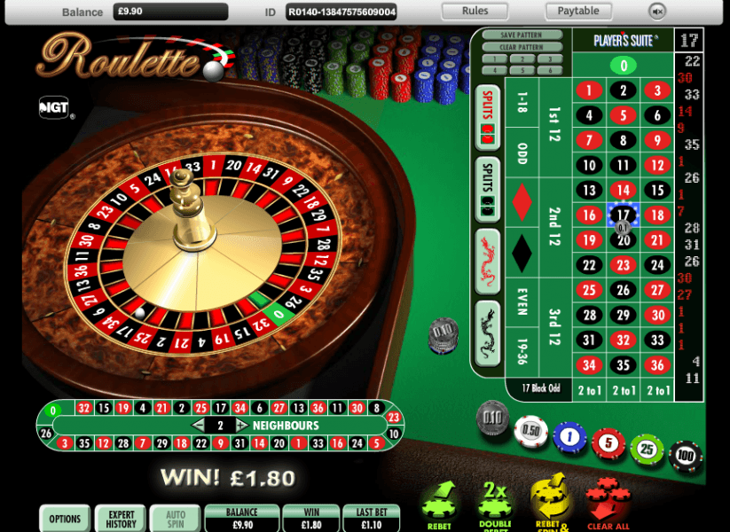 roulette casino win