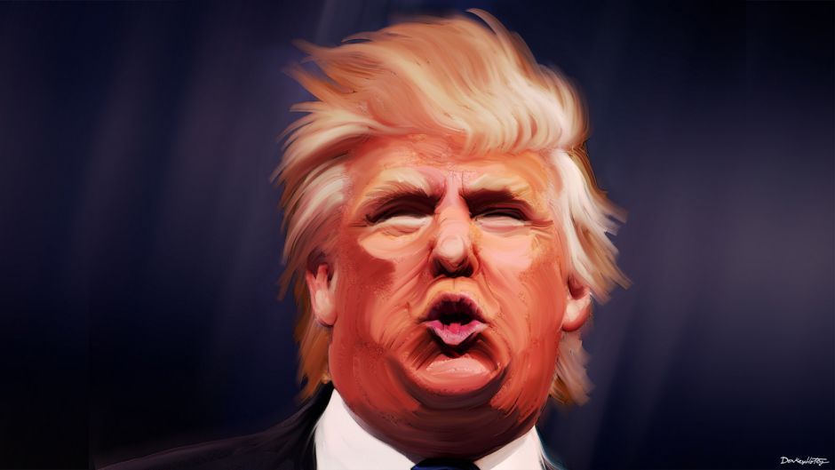 Donald Trump Cartoon