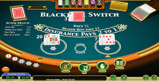 Blackjack Switch