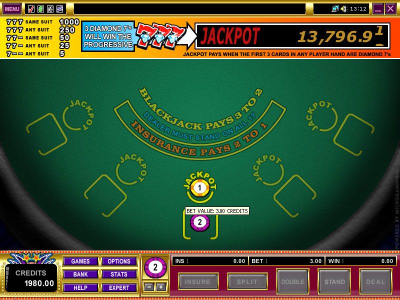 Progressive Blackjack