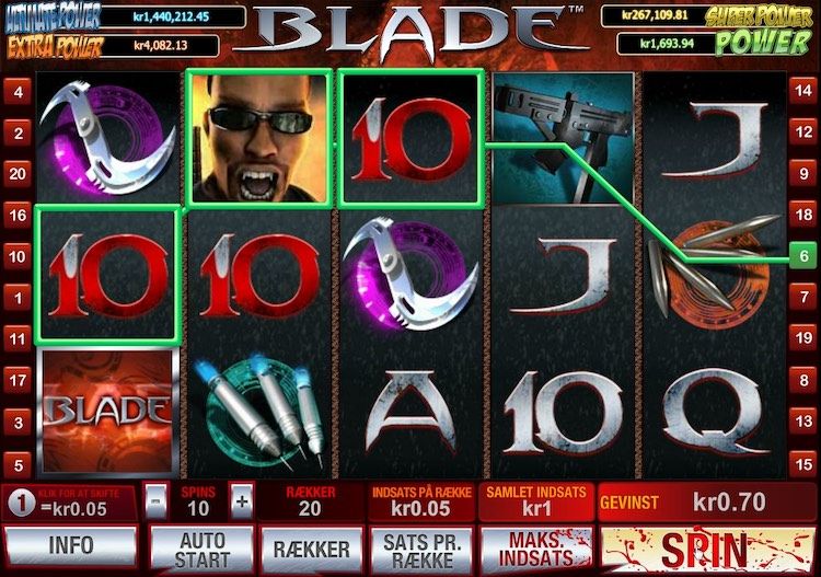 Blade Marvel Slot Machine
