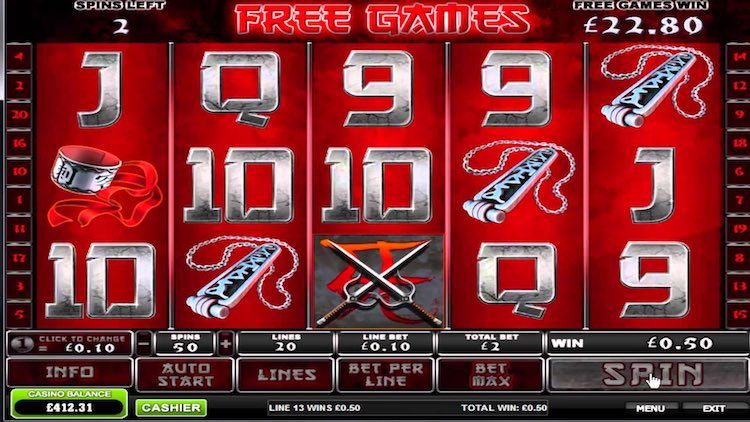 Elektra Marvel Slot Machine
