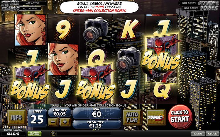 Spiderman Green Goblin Slots