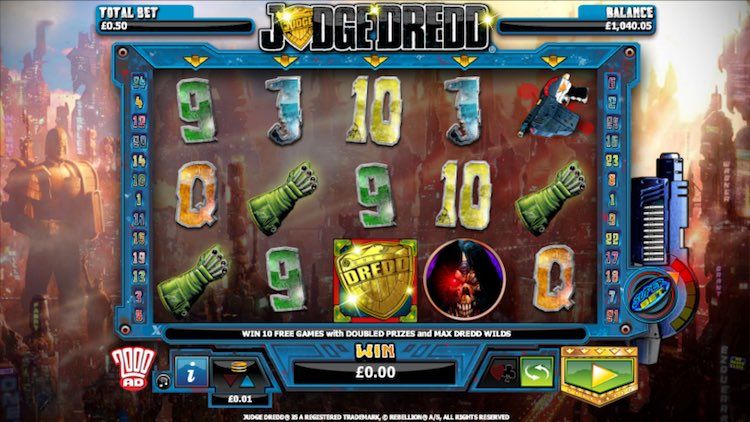 Judge Dredd Online Slots