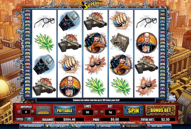 superman slots game