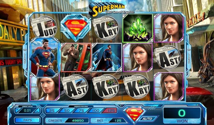 Superman Kypton Online Slots