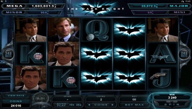 the dark knight online slots