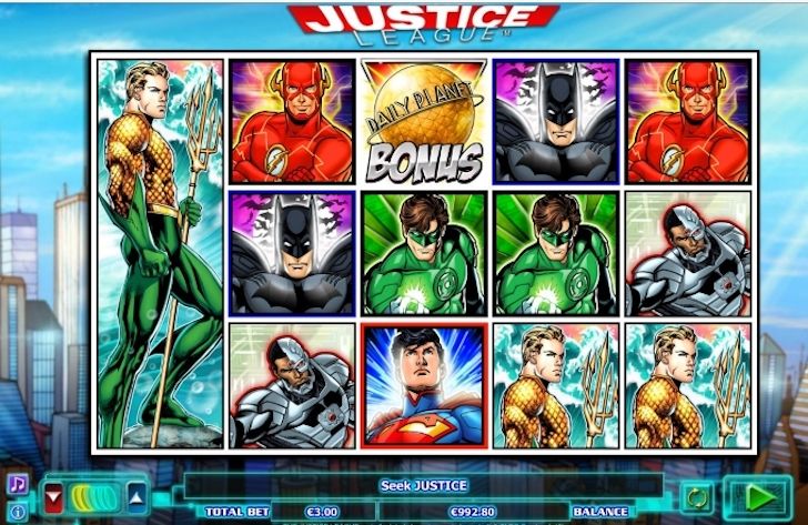 Justice League Online Slots