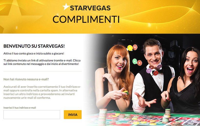 StarVegas bonus per giocare senza deposito