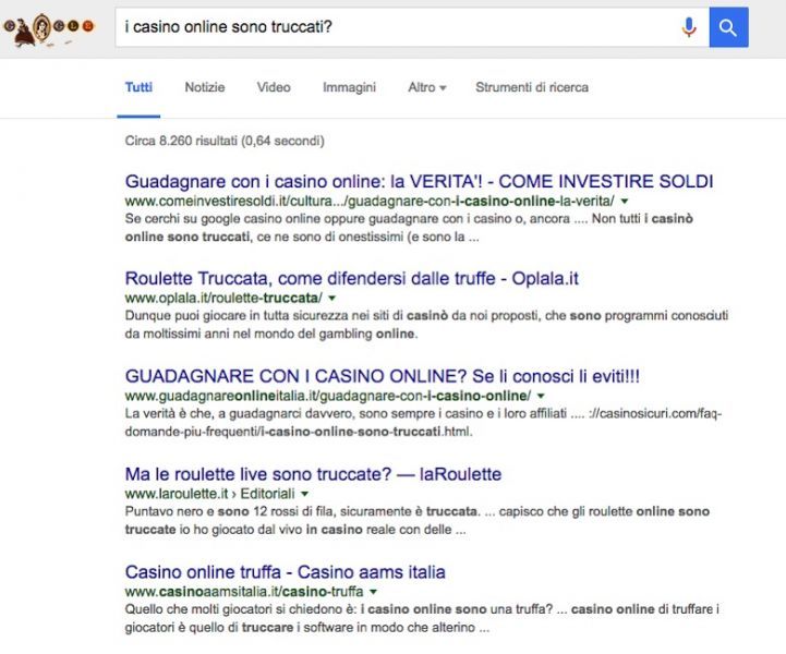 i casino online sono truccati