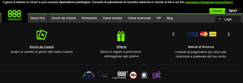 888casino truccato