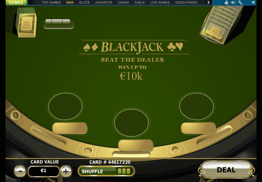Blackjack app with real money