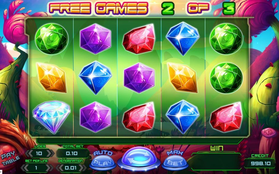 planet rocks bonus slot