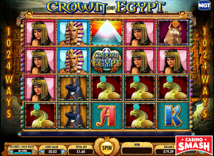 Crown of Egypt Egypt slot