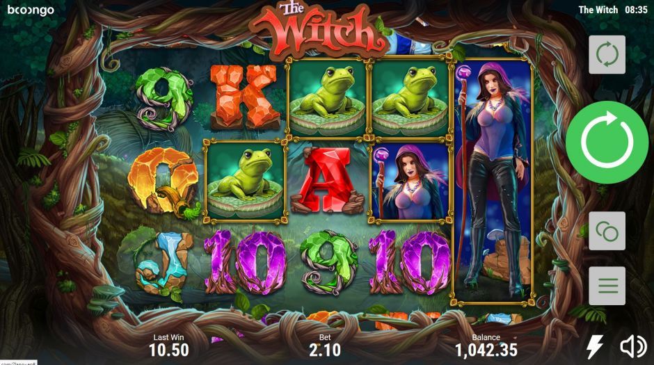 slot machine like wild witch in vegas