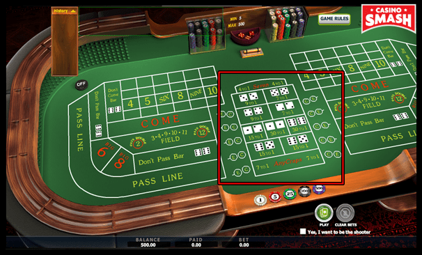 free craps online with odds betting