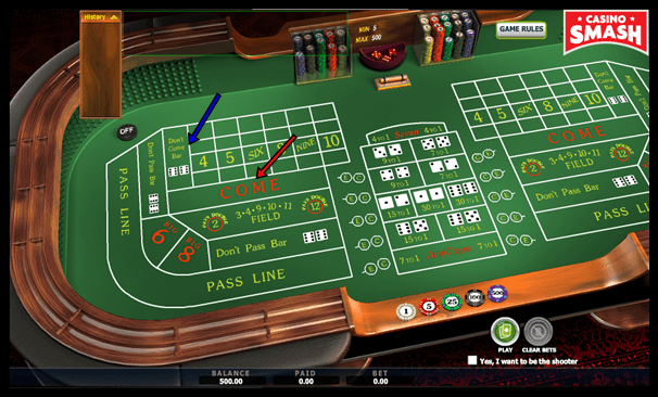 how the come bet works in craps