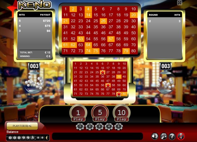 keno number generator