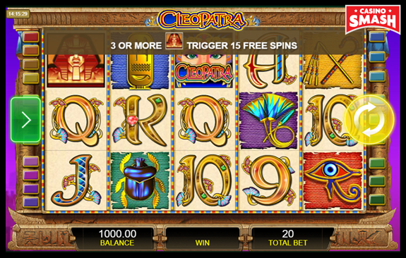 Free slots cleopatra slot machine