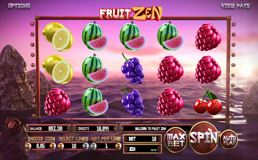 Fruit zen slot review