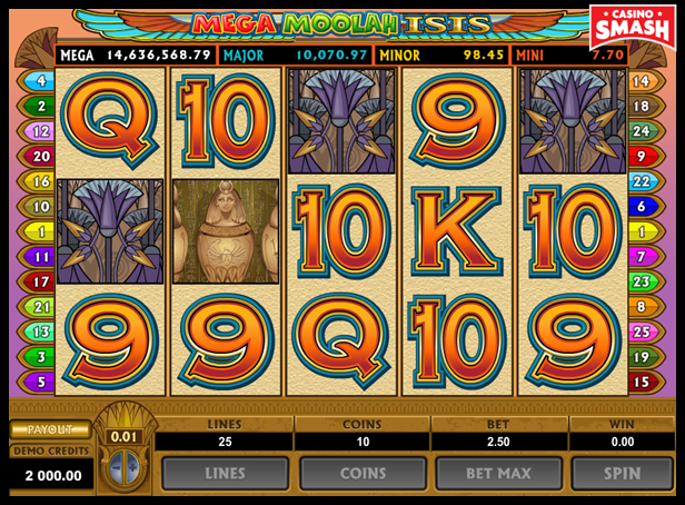 Mega moolah free spins