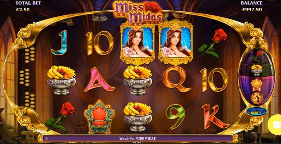 Miss Midas - Slot Machine Re Mida