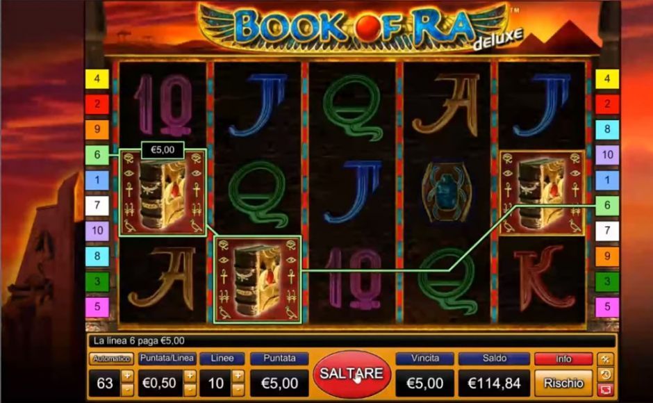 slot machine gratis online book of ra prima edizione