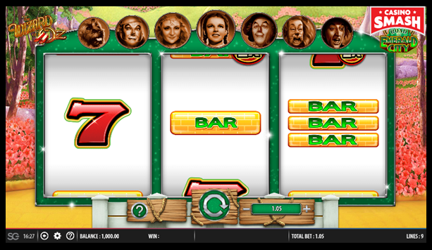 The Wizard of Oz Zynga Slots: Road to Emerald City