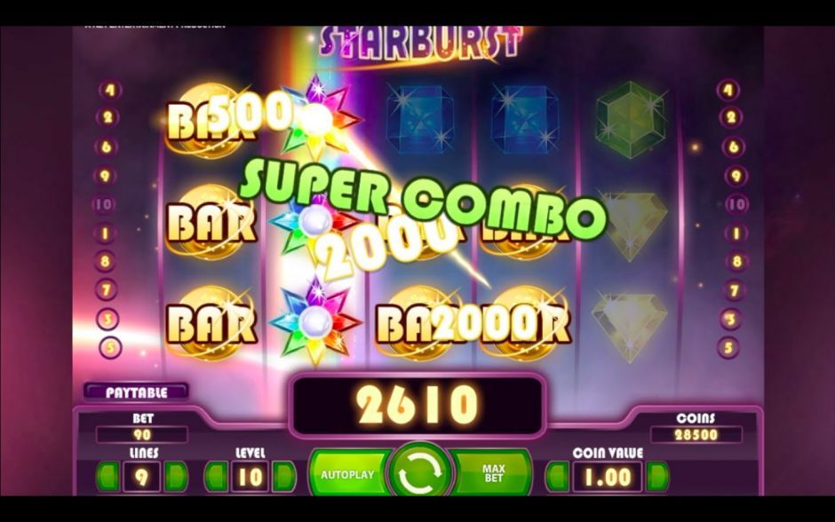 slot starburst netent