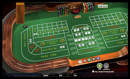 how to play dice game in casino