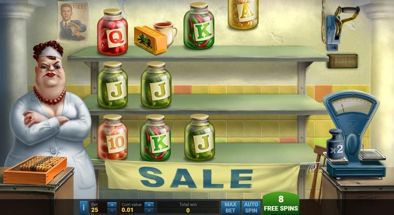 ussr grocery slot free spins
