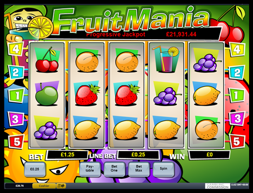Fruit Mania Slot