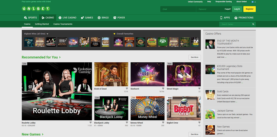 Unibet Casino