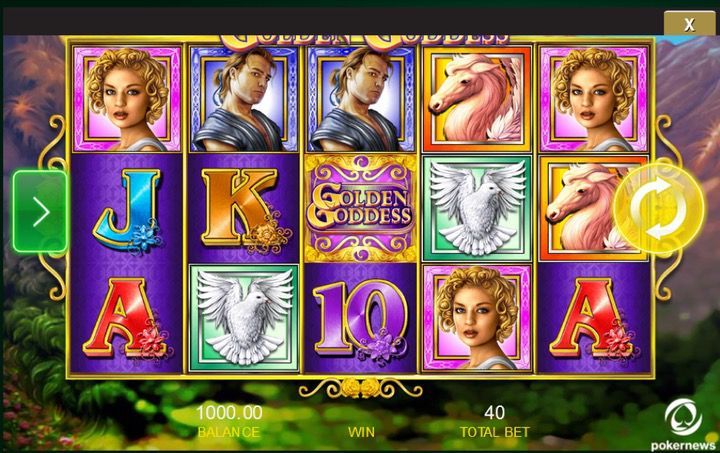 Golden Goddess Slot Machine