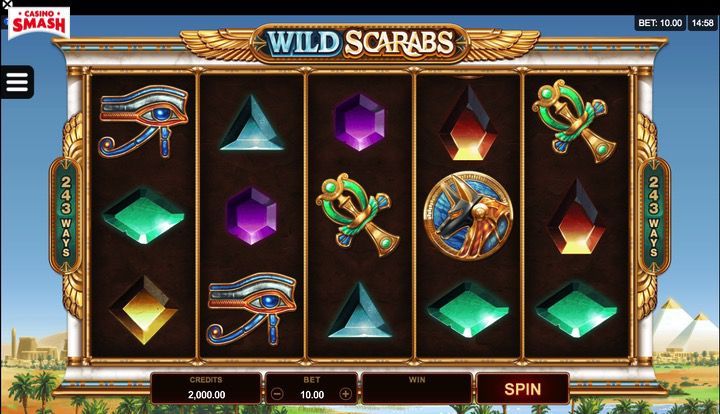 Wild Scarabs 3D slot Online